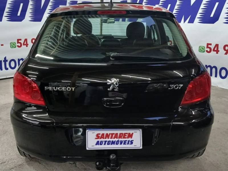 PEUGEOT - 307 - 2009/2010 - Preta - R$ 30.900,00