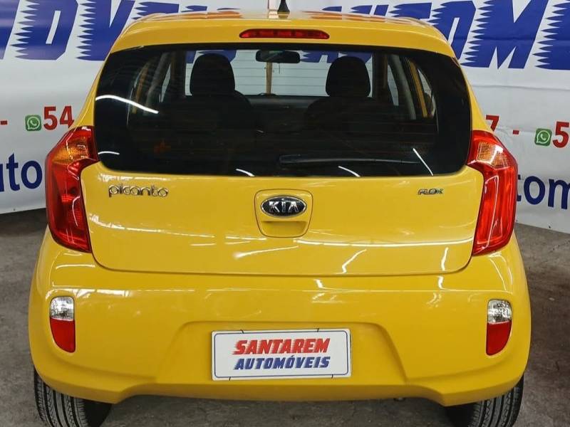 KIA MOTORS - PICANTO - 2011/2012 - Amarela - R$ 38.900,00