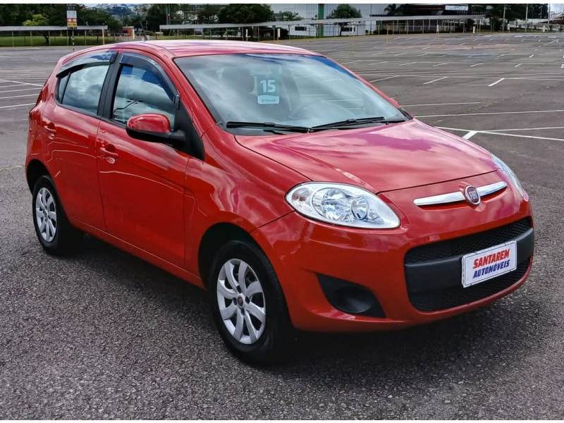 FIAT - PALIO - 2014/2015 - Vermelha - R$ 38.900,00