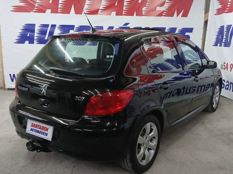 PEUGEOT - 307 - 2009/2010 - Preta - R$ 30.900,00
