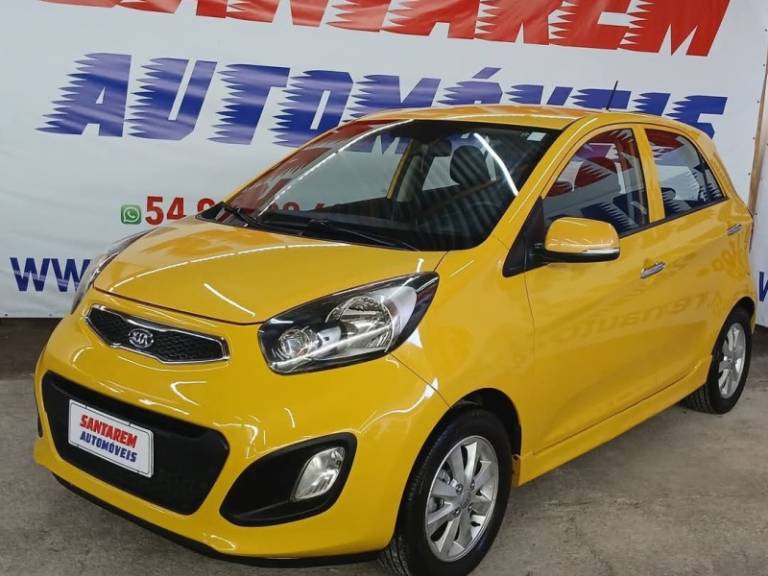 KIA MOTORS - PICANTO - 2011/2012 - Amarela - R$ 38.900,00