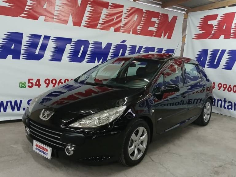 PEUGEOT - 307 - 2009/2010 - Preta - R$ 30.900,00