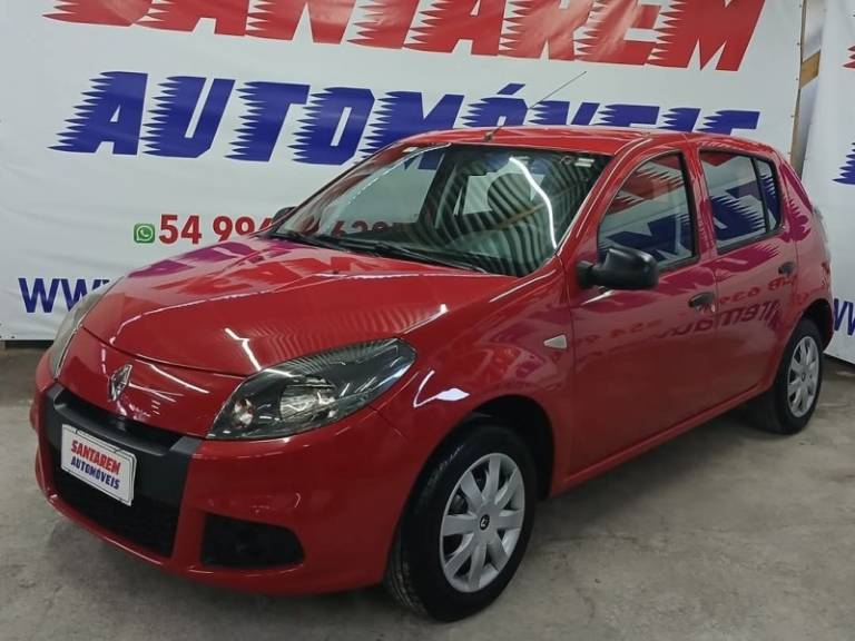 RENAULT - SANDERO - 2014/2014 - Vermelha - R$ 33.900,00