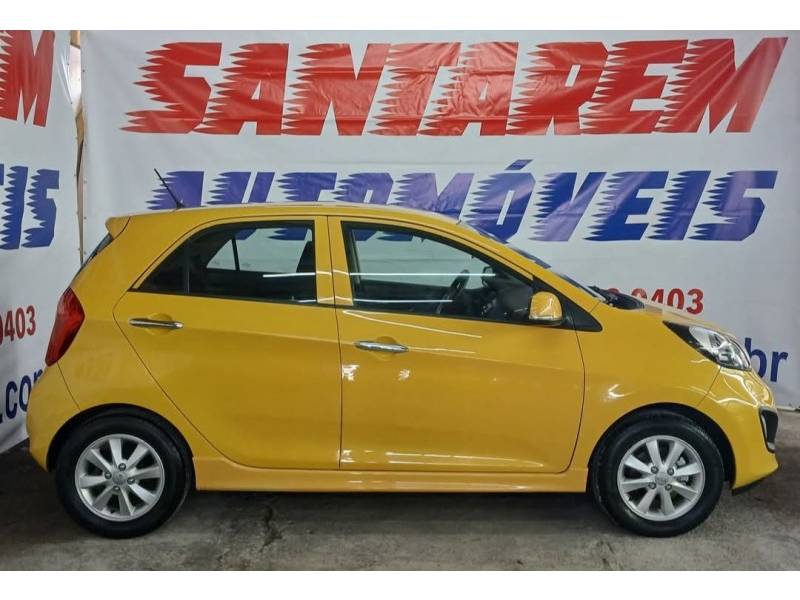 KIA MOTORS - PICANTO - 2011/2012 - Amarela - R$ 38.900,00